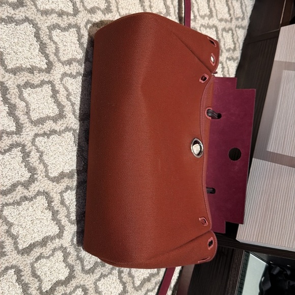 Hermes herbag 31 in Rouge H - Picture 6 of 8